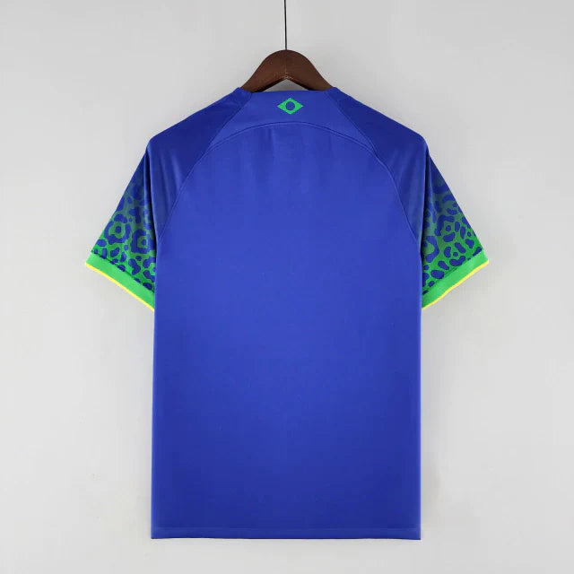 Camisa Brasil Away Nike Torcedor 2022/23 Masculino Azul