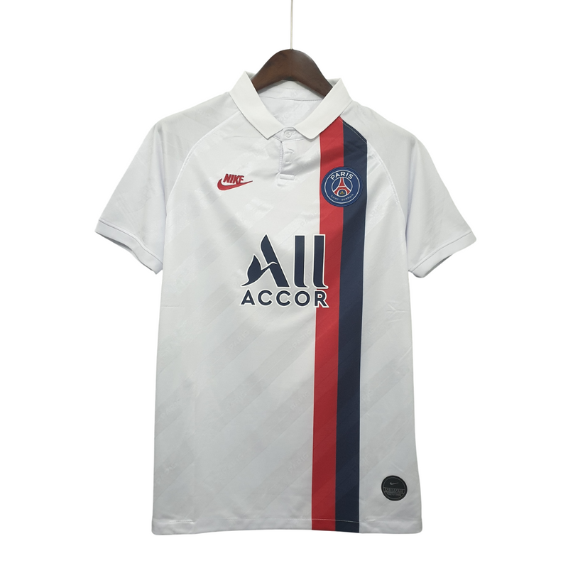 Camisa Retro PSG 19/20 Third Jordan Torcedor - Branca