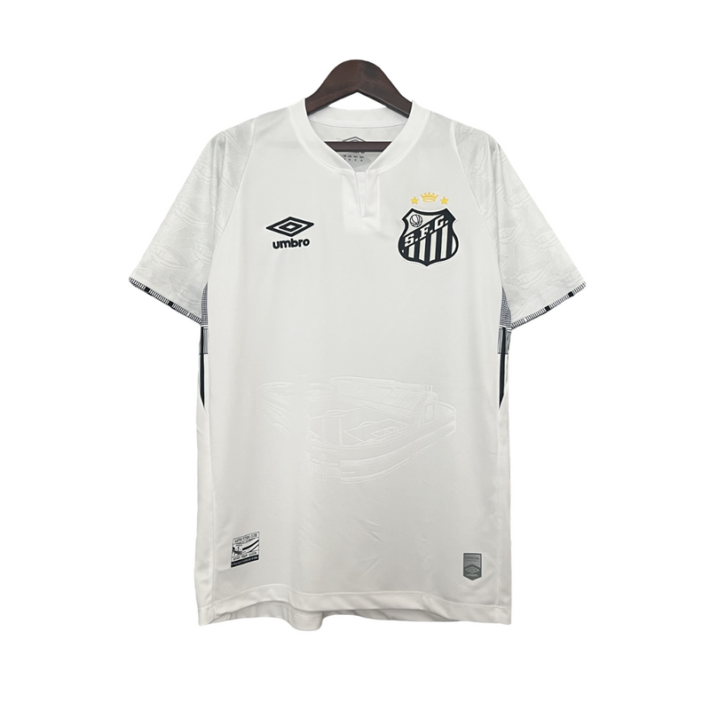 Camisa Santos 24/25 I Home Umbro Torcedor - Branca Neymar