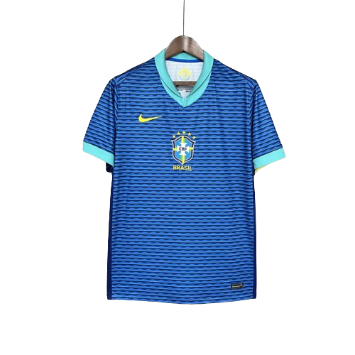 Camisa Brasil II Away Nike Torcedor 2024/25 Masculino Azul